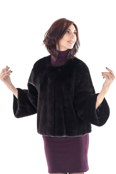 Blackglama mink fur coat Electra